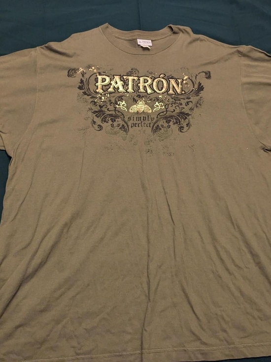 Gildan Other - Patron Y2K Men's Crew Neck Logo T-Shirt in Olive
